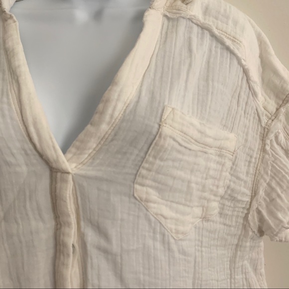 Free people crop shirt - Picture 2 of 5